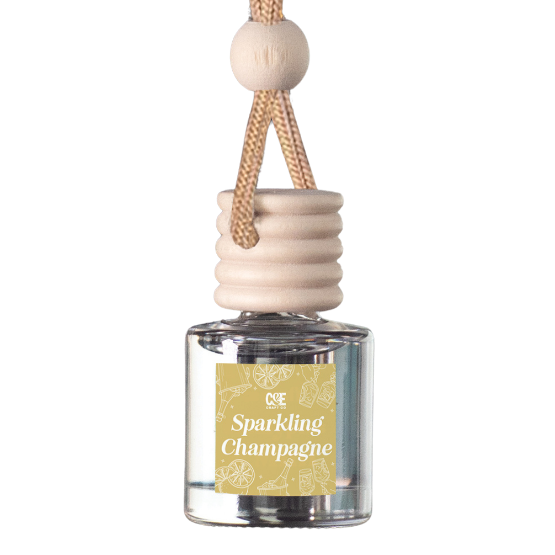 Sparkling Champagne Scented Car Freshener