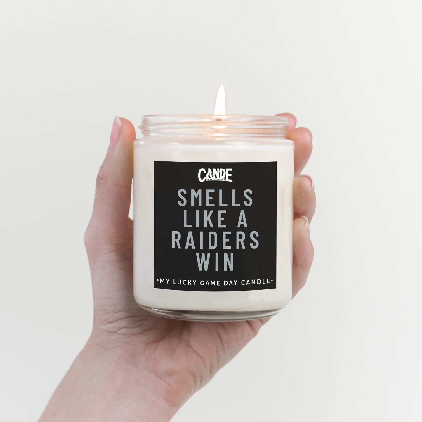 Smells Like a Raiders Win Candle