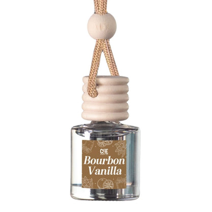 Bourbon Vanilla Scented Car Freshener