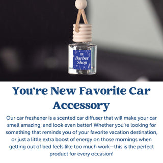 Bourbon Vanilla Scented Car Freshener