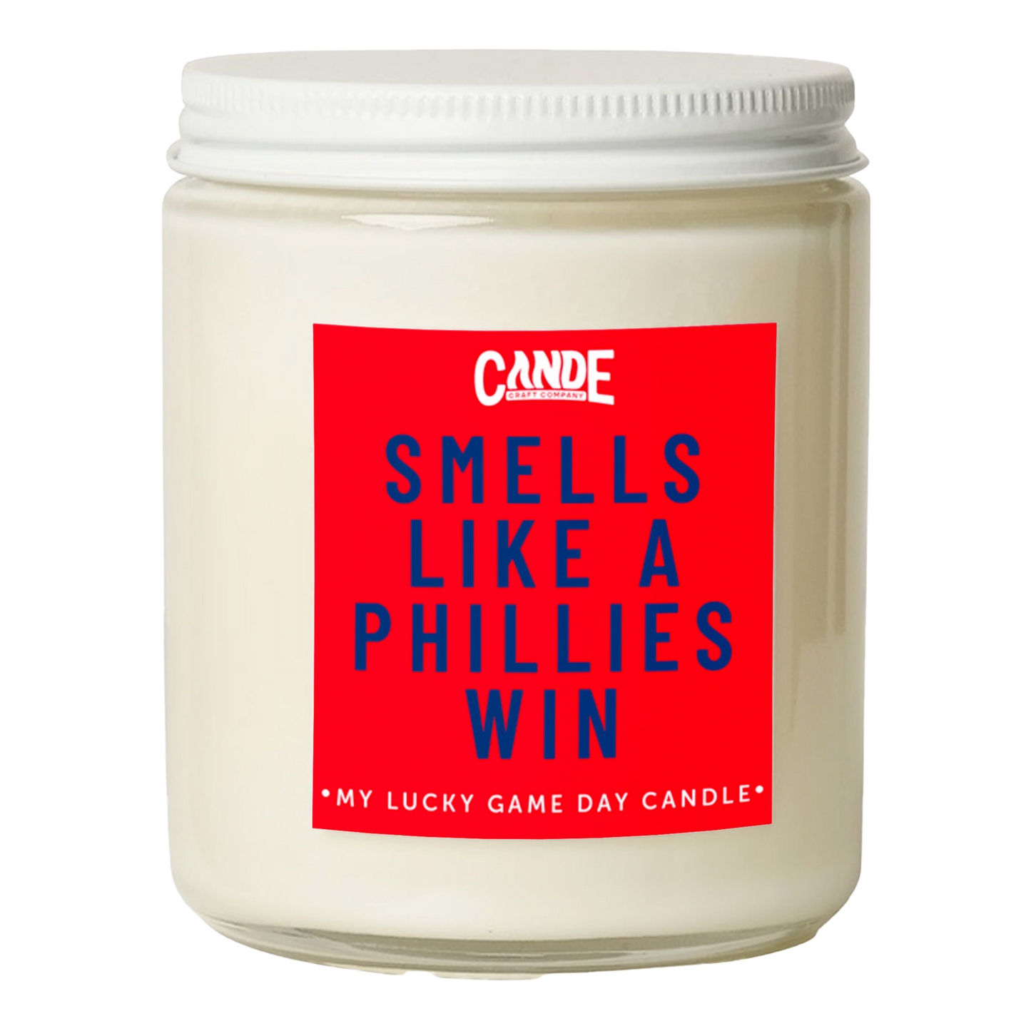 Smells Like a Phillies Win Candle