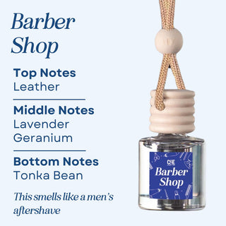 Barber Shop Scented Car Freshener