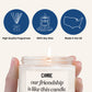 Chance Made Us Coworkers Bitching About Everyone Else Made us Friends Candle