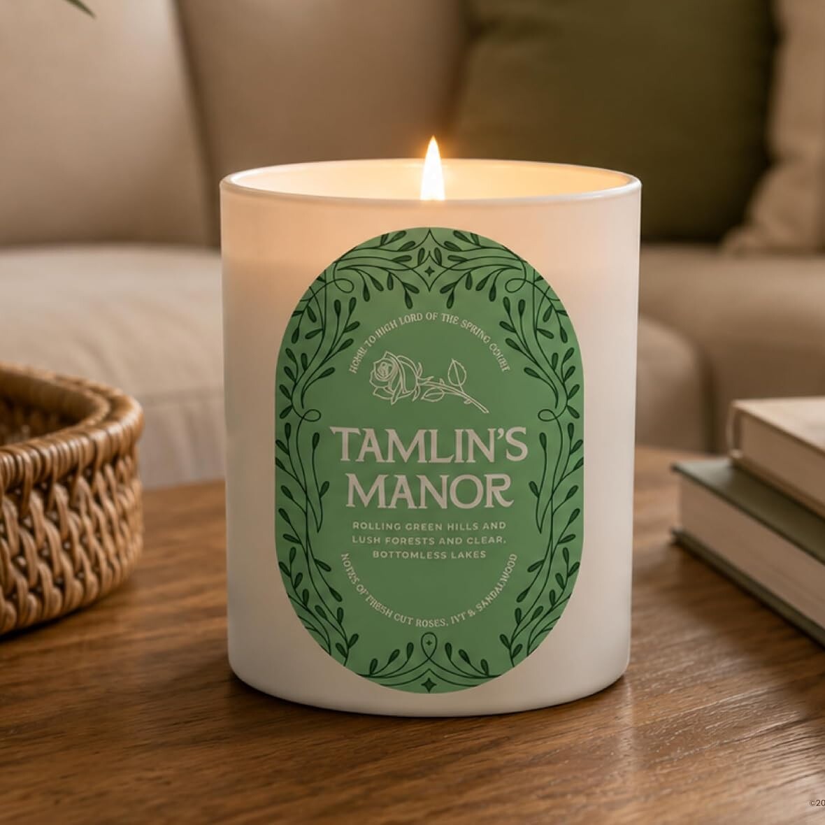 Tamlin's Manor Scented Candle