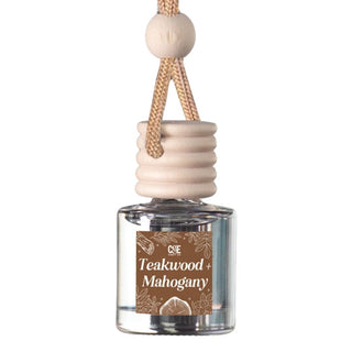 Teakwood + Mahogany Scented Car Freshener