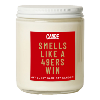 Smells Like a 49ers Win Candle