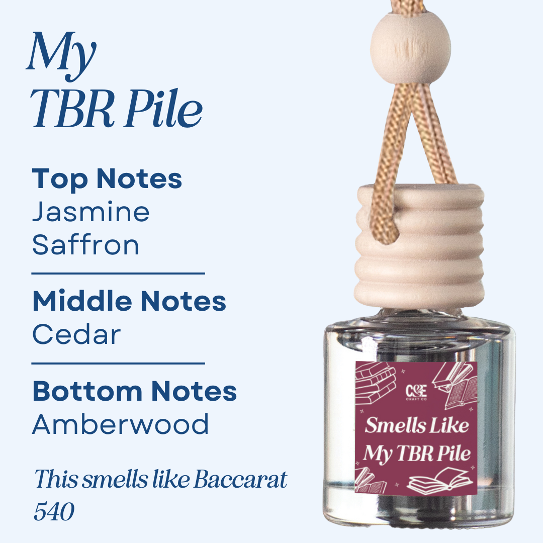Bookish Scented Car Freshener - Long Lasting - Air Car Diffuser