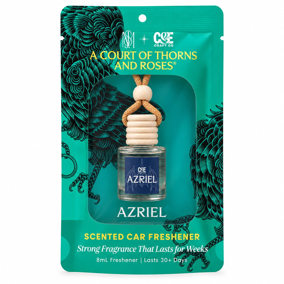 Azriel Scented Car Freshener | A Court of Thorns and Roses™