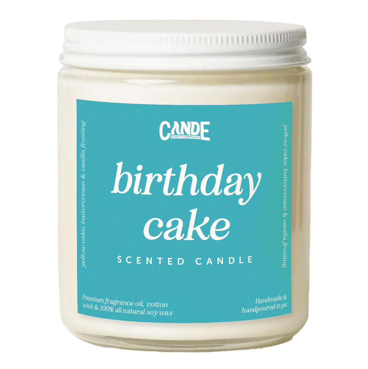 Birthday Cake Scented Candle