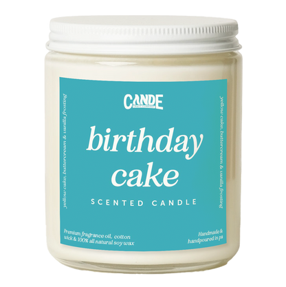 Birthday Cake Scented Candle
