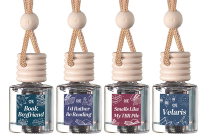 Bookish Scented Car Freshener - Long Lasting - Air Car Diffuser
