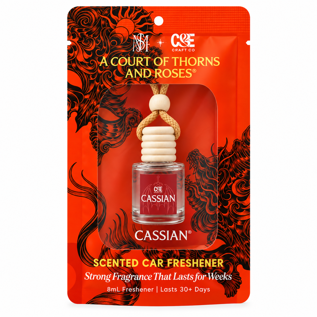 Cassian Scented Car Freshener | A Court of Thorns and Roses™