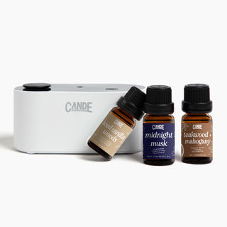 Masculine Waterless Fragrance Oil Diffuser Gift Set