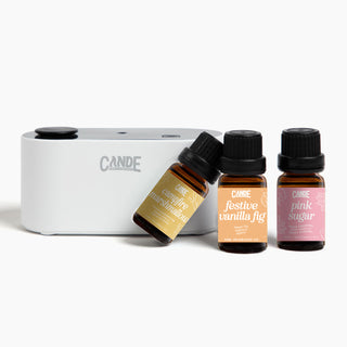 Warm Waterless Fragrance Oil Diffuser Gift Set