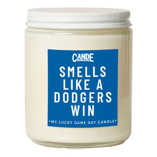 Smells Like A Dodgers Win Candle