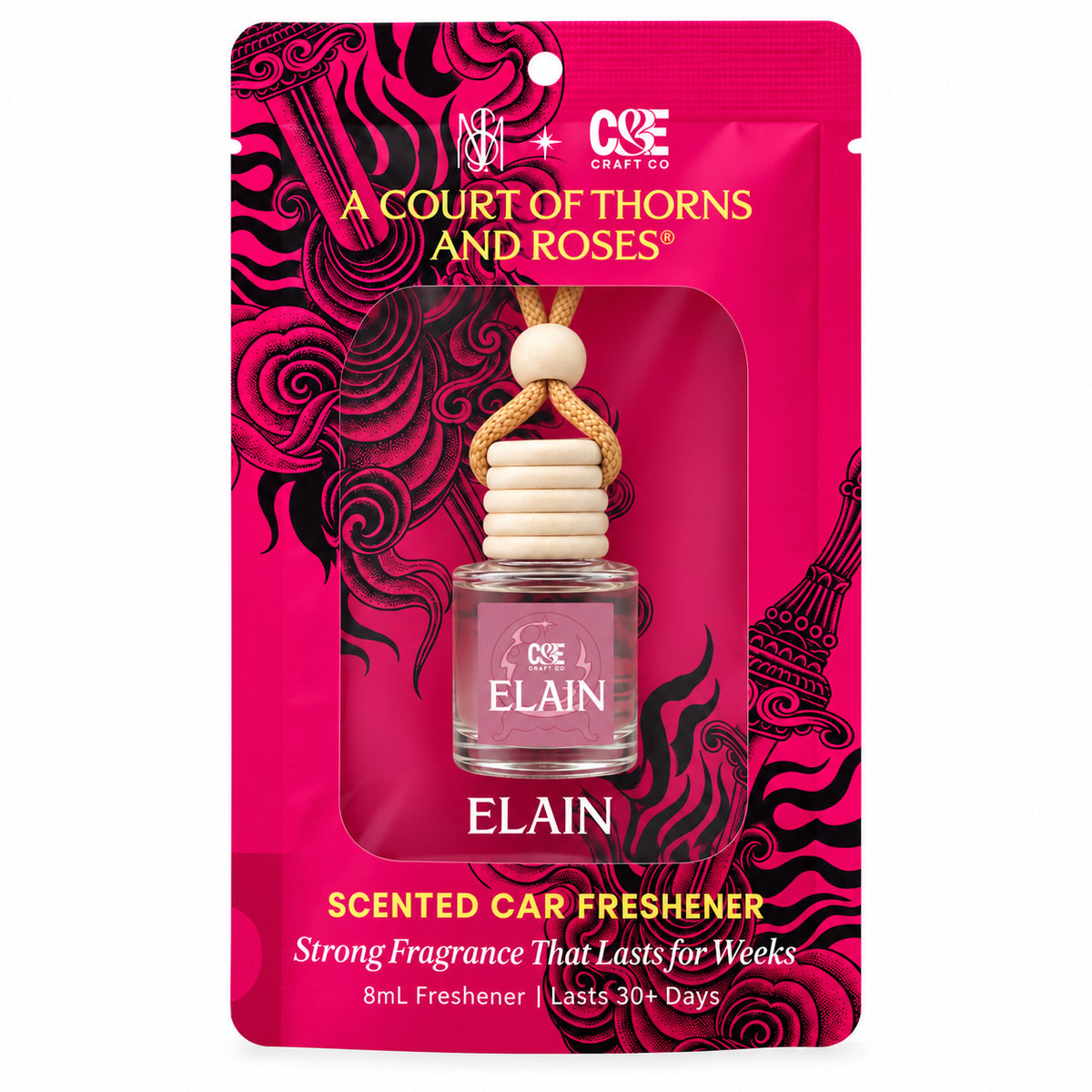 Elain Scented Car Freshener | A Court of Thorns and Roses™