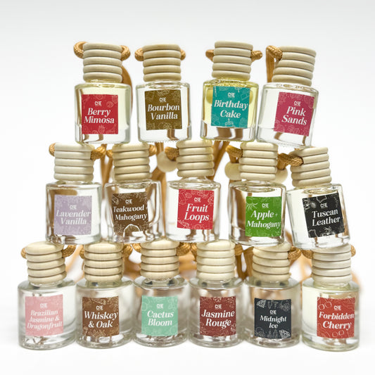 Scented Car Freshener - Car Air Diffuser - Long Lasting Fragrance for Car