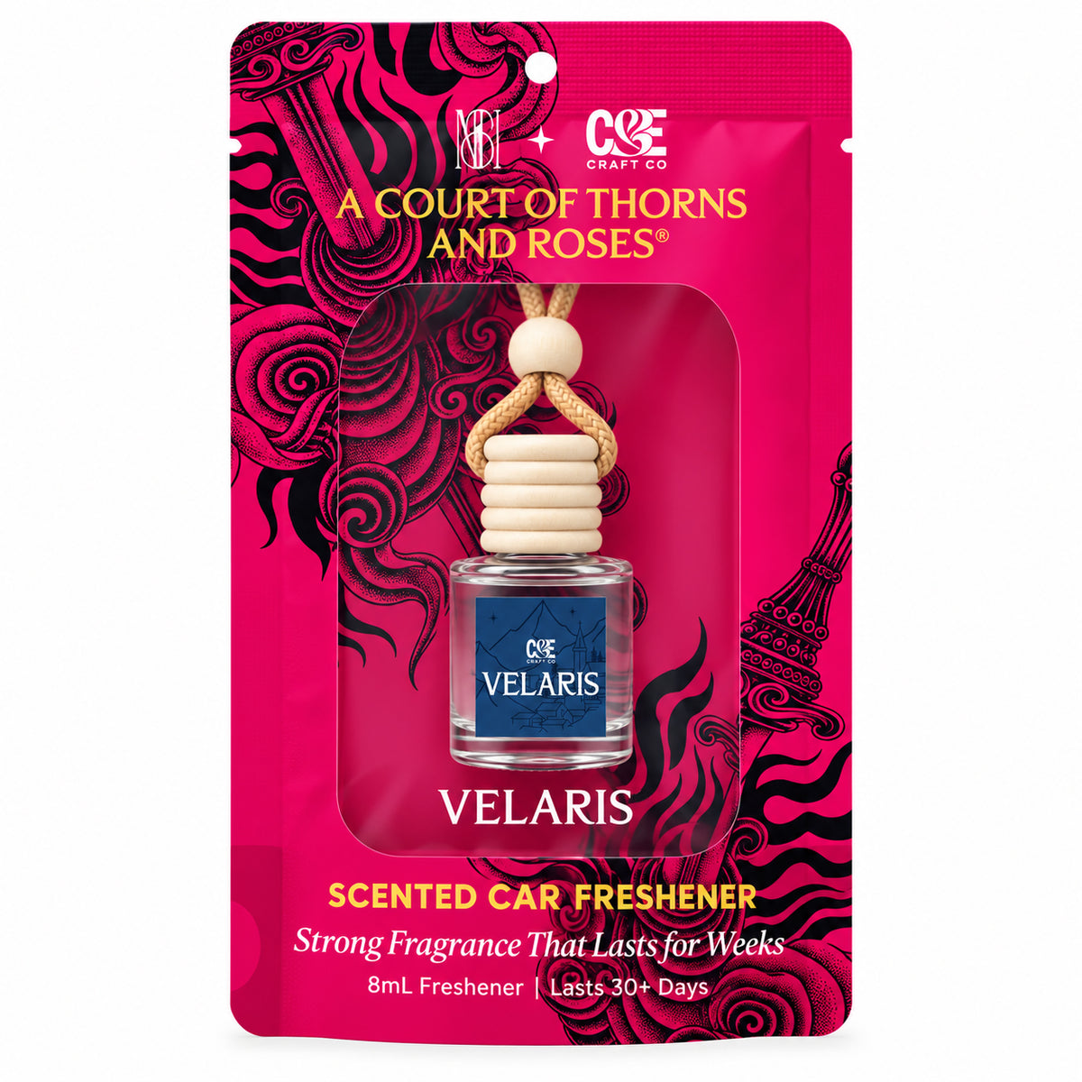 Velaris™ Scented Car Freshener | A Court of Thorns and Roses™