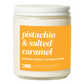 Pistachio & Salted Caramel Candle