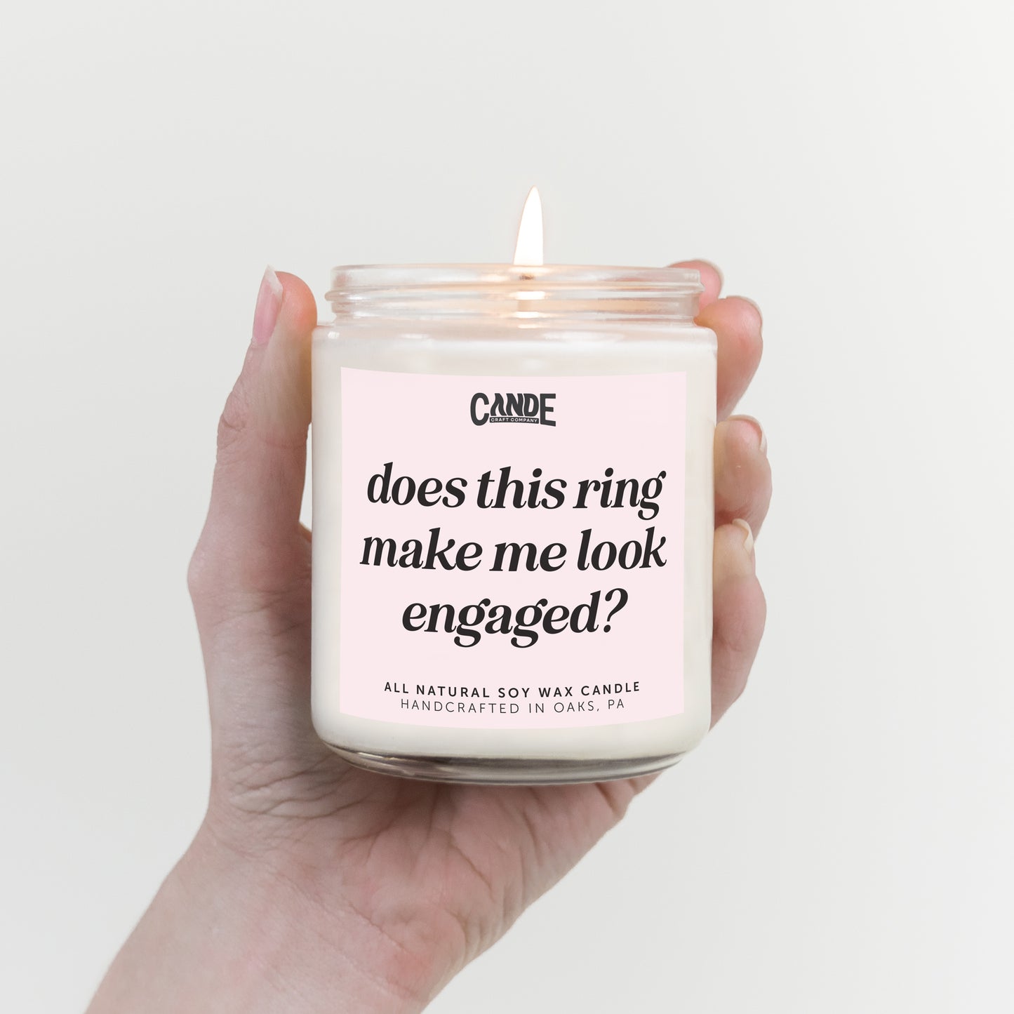 Does This Ring Make Me Look Engaged Candle