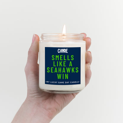 Smells Like a Seahawks Win Candle