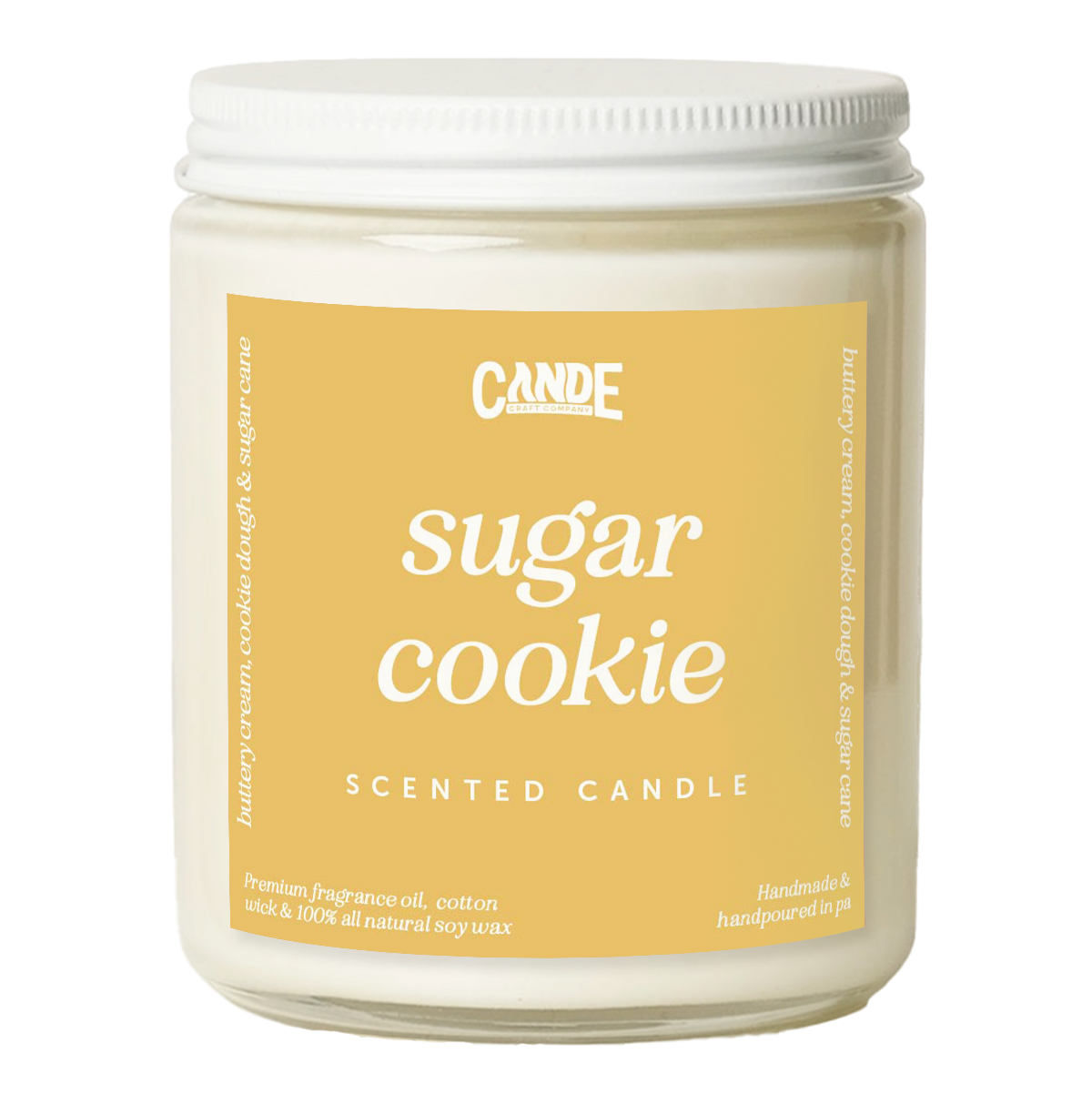 Sugar Cookie Scented Candle