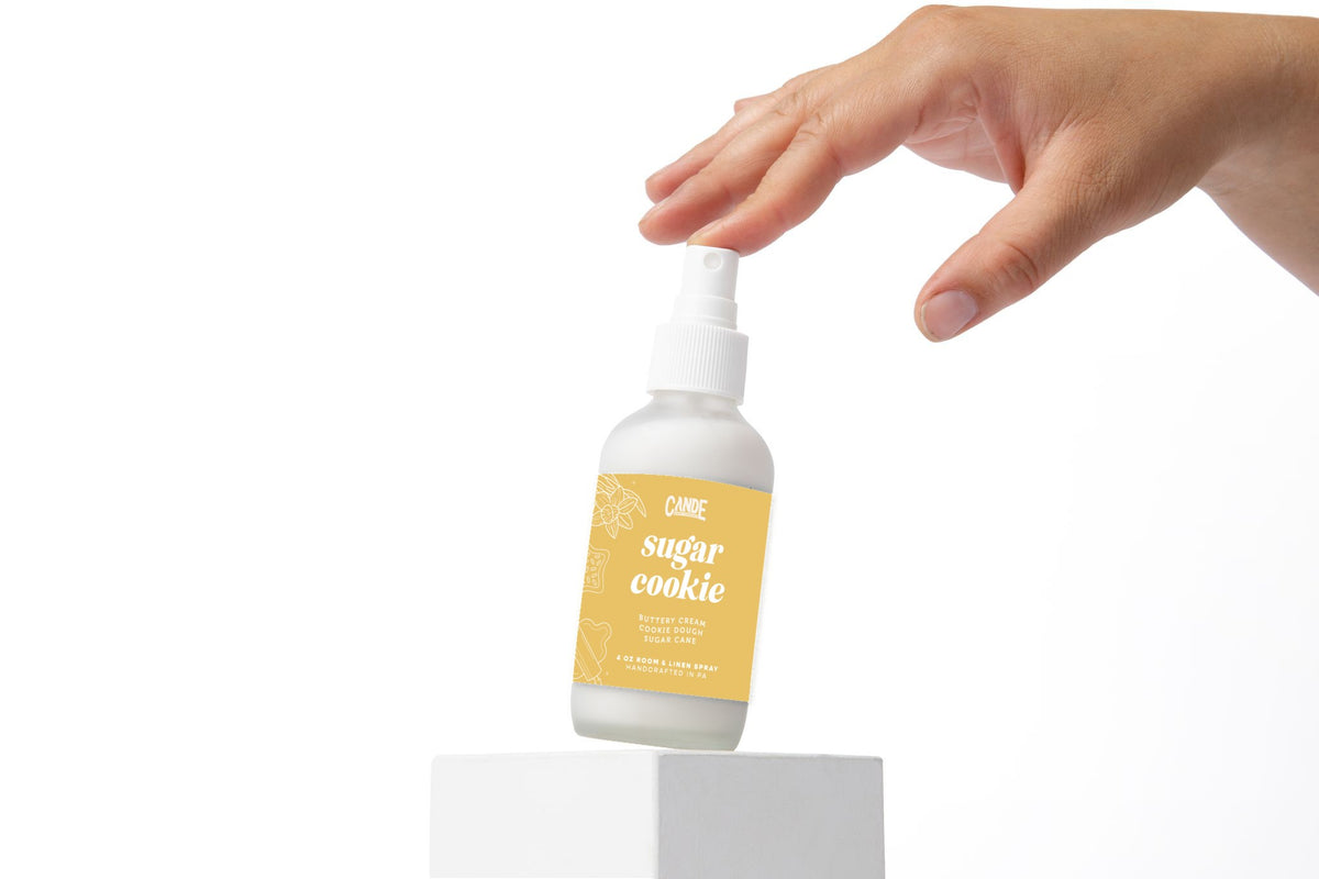 Sugar Cookie 4 oz Room & Linen Spray bottle by C&E Craft Co