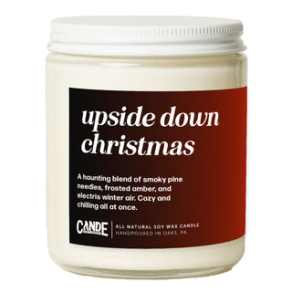 Upside Down Christmas Candle