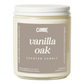 Vanilla Oak Scented Candle