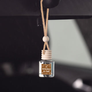 Whiskey & Oak Scented Car Freshener