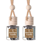 Scented Car Freshener 2 Pack - Long-lasting Fragrance