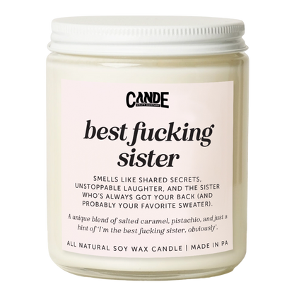 Best Fucking Sister Candle