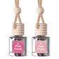 Scented Car Freshener 2 Pack C & E Craft Co Pink Sands & Pink Sugar 