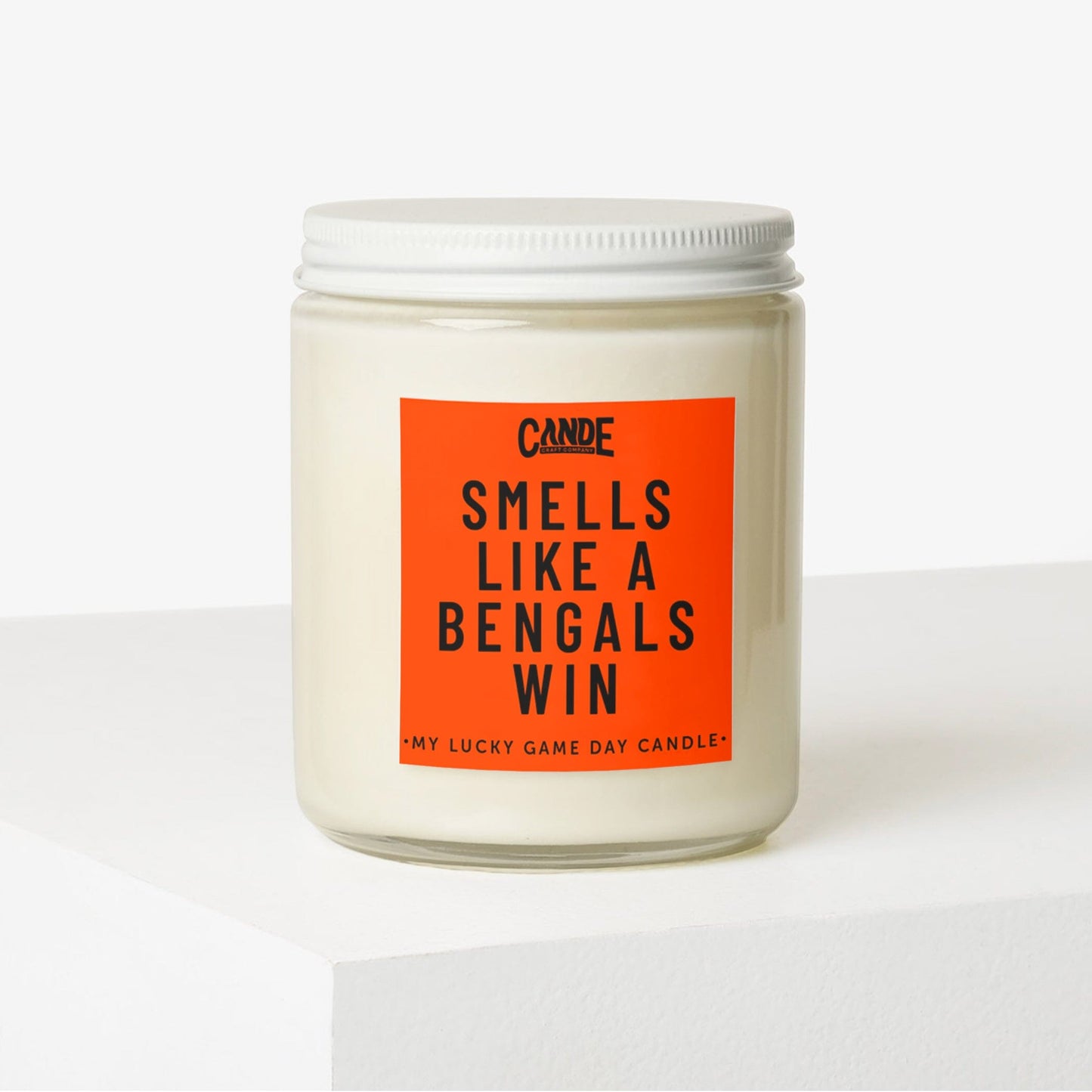 Smells Like a Bengals Win Scented Candle Candles CE Craft 