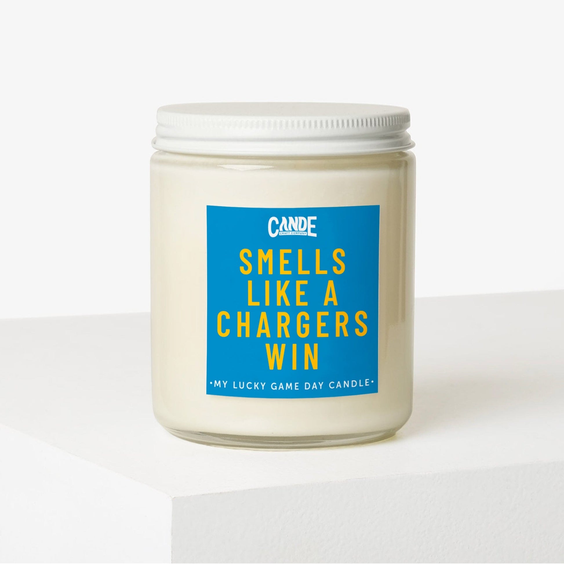 Smells Like a Football Win Scented Candle Candles CE Craft Chargers 