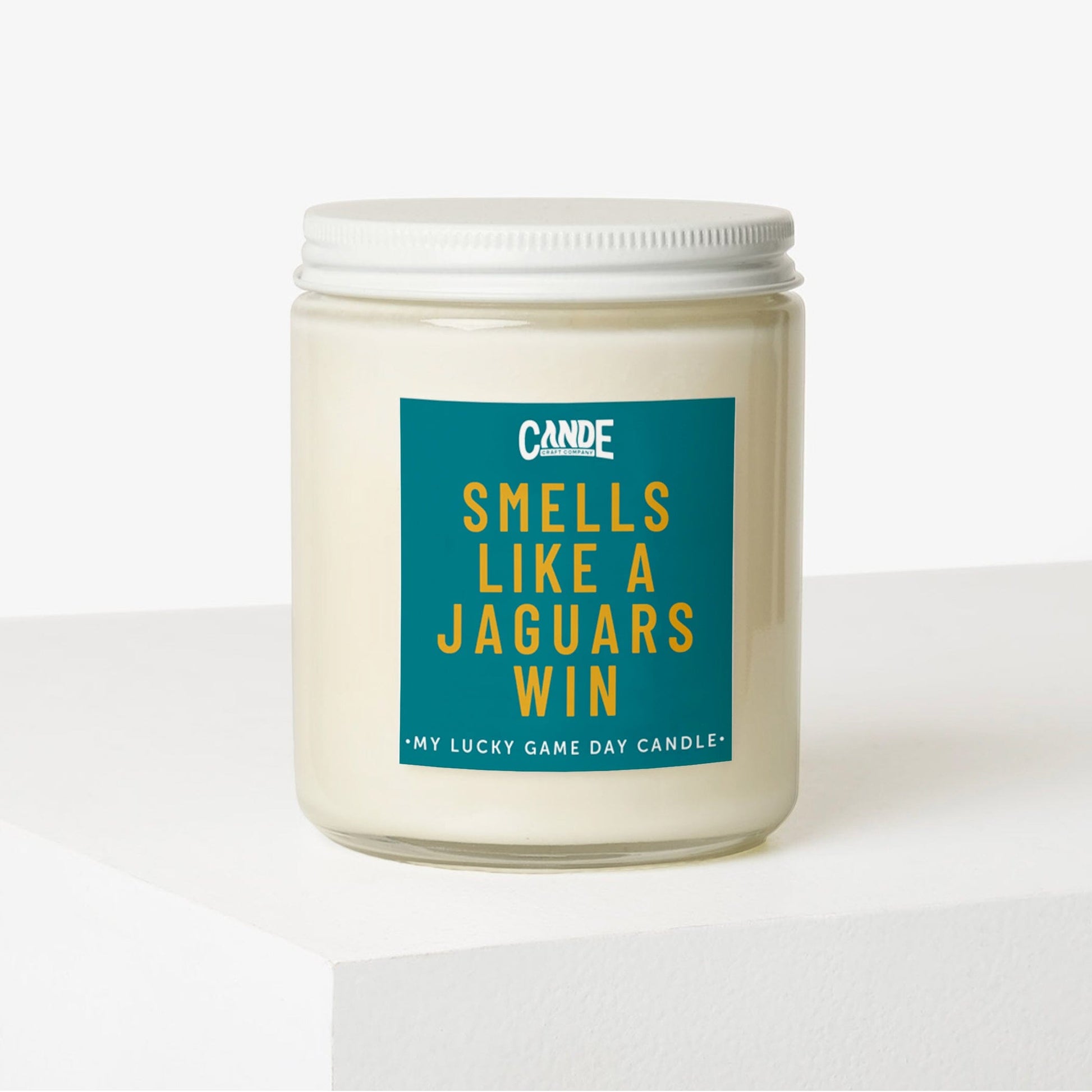 Smells Like a Football Win Scented Candle Candles CE Craft Jaguars 