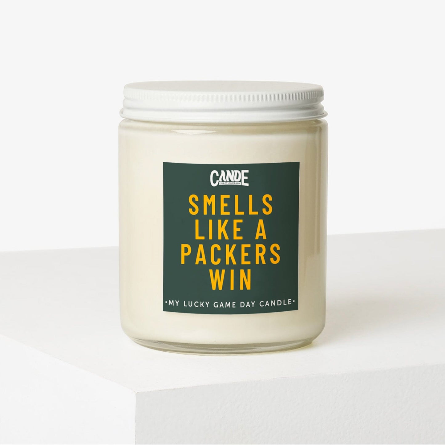 Smells Like a Football Win Scented Candle Candles CE Craft Packers 