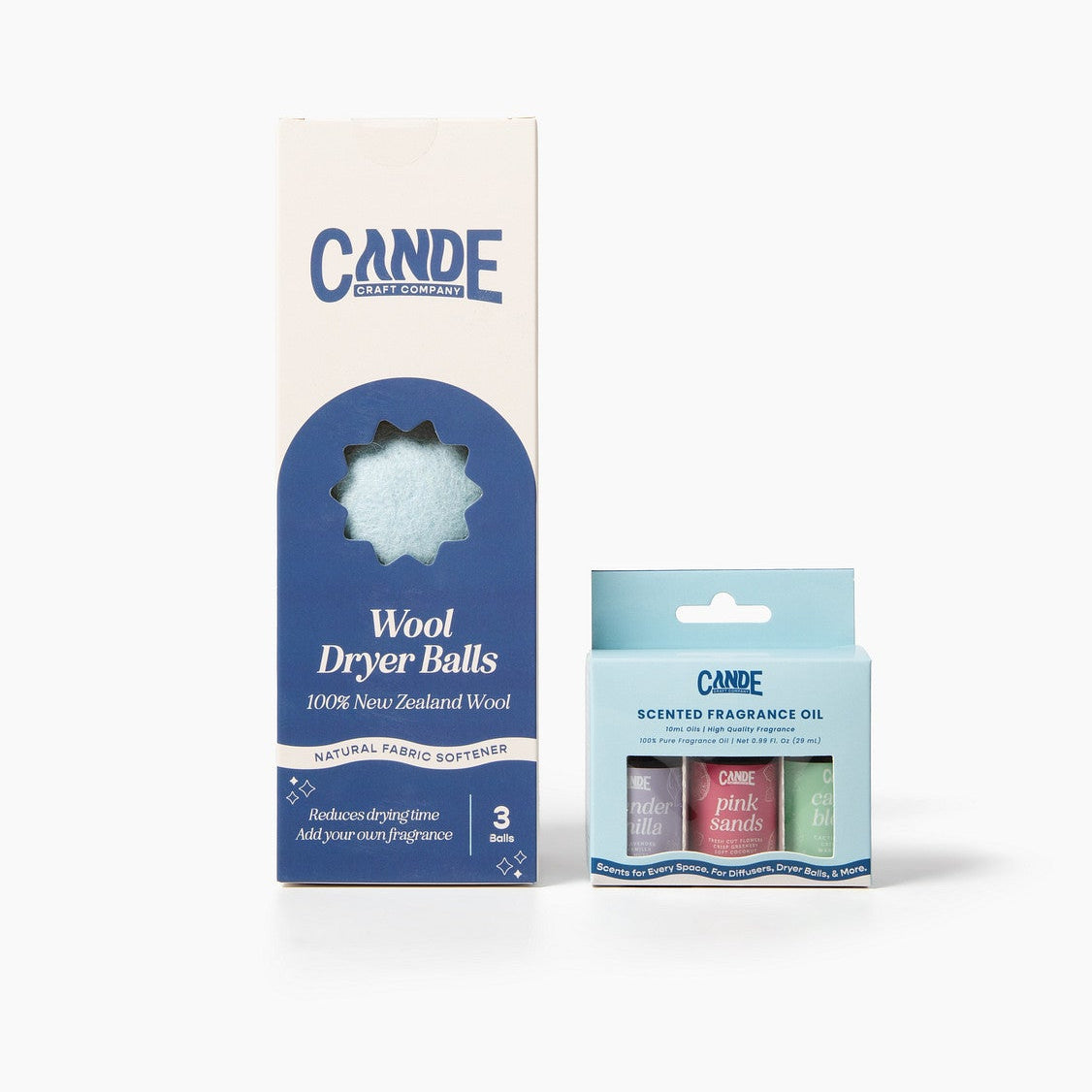 Wool Dryer Balls - 3 Pack with 3 Fragrance Oils - 1000+ Loads - Premium Natural Fabric Softener - Reduces Drying Time & Static