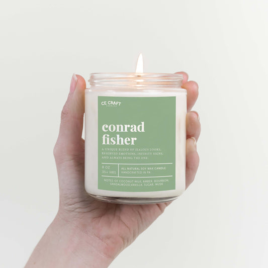 Conrad Fisher Scented Soy Wax Candle C & E Craft Co 