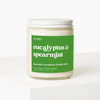 Eucalyptus Spearmint Candle Candles CE Craft 