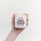 Going to Starbucks Do You Want Anything Candle C & E Craft Co 