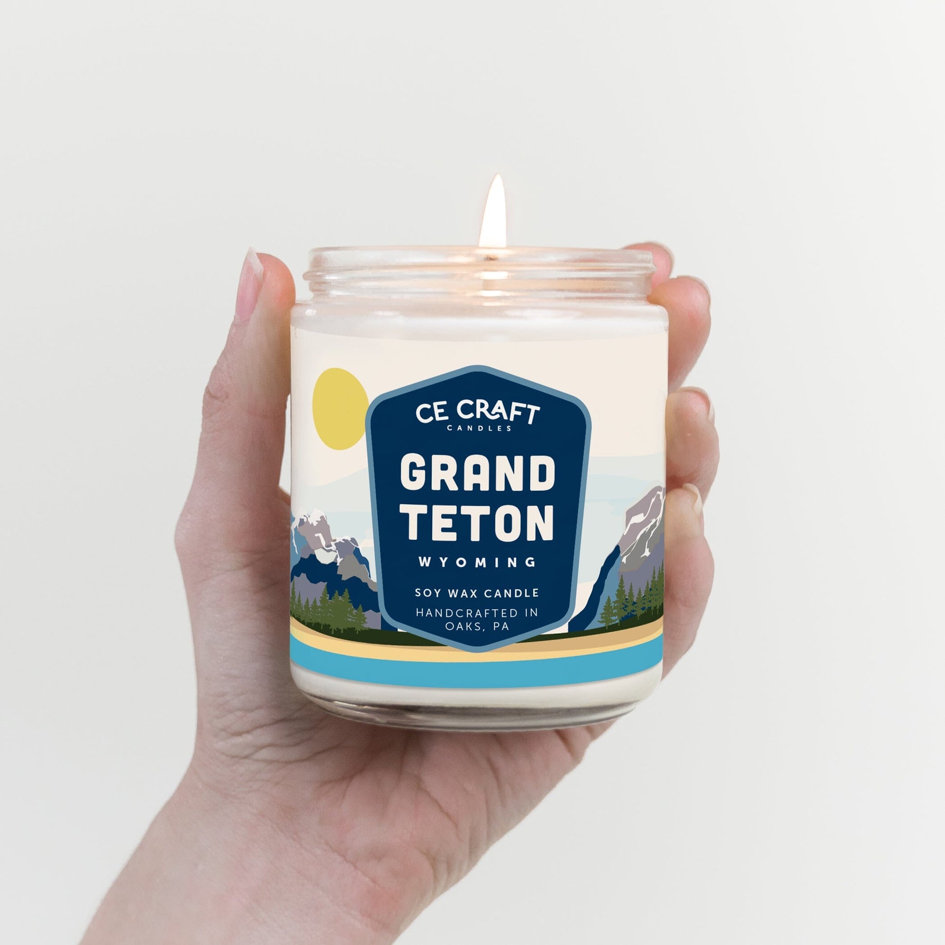 Grand Teton National Park Candle Candles CE Craft 