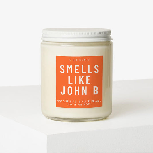 Smells Like John B Candle C & E Craft Co 